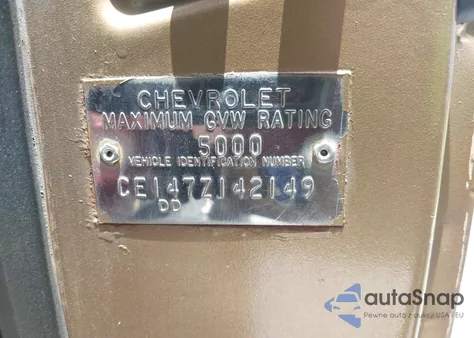 1967 Chevrolet C10 from USA, damaged, VIN CE147Z142149